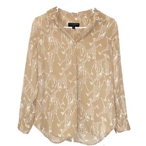 Banana Republic Giraffe Boyfriend Fit Top